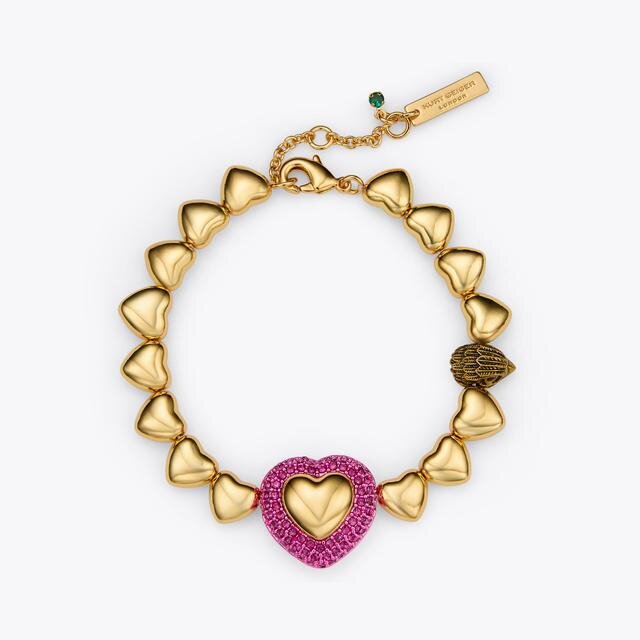 Beaded Heart Bracelet Beaded Heart Bracelet