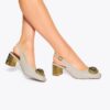 Chelsea Block Sling Back Heel Chelsea Block Sling Back Heel