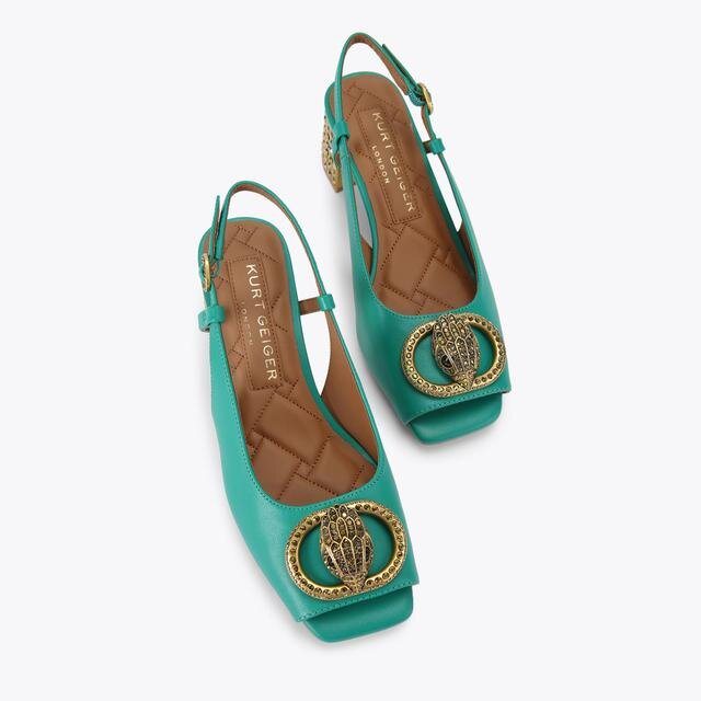 Chelsea Block Sling Back Heel Chelsea Block Sling Back Heel