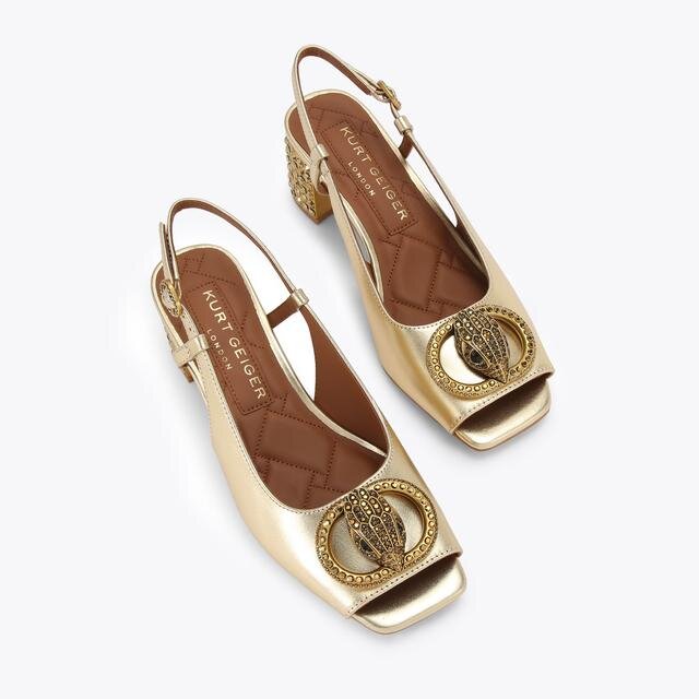 Chelsea Block Sling Back Heel Chelsea Block Sling Back Heel