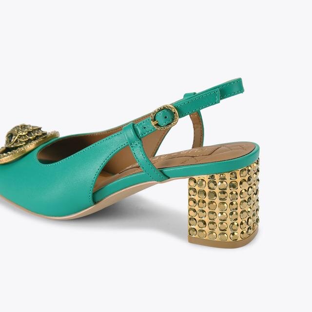 Chelsea Block Sling Back Heel Chelsea Block Sling Back Heel