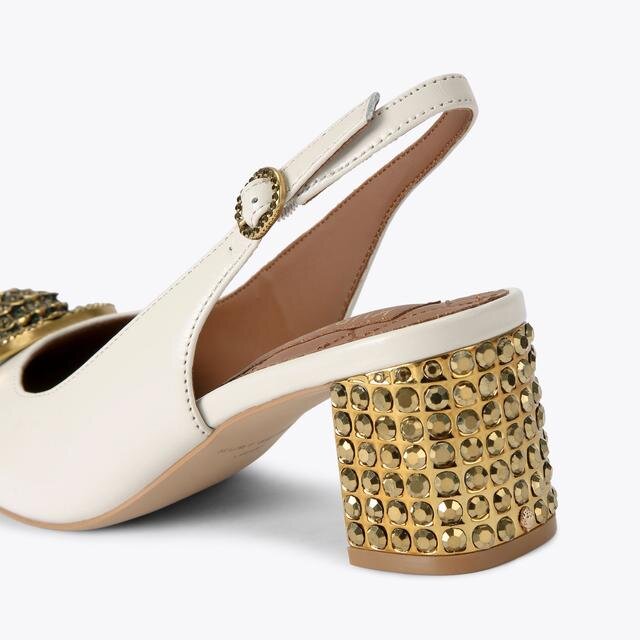 Chelsea Block Sling Back Heel Chelsea Block Sling Back Heel