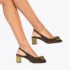 Chelsea Block Slingback Heel Chelsea Block Slingback Heel