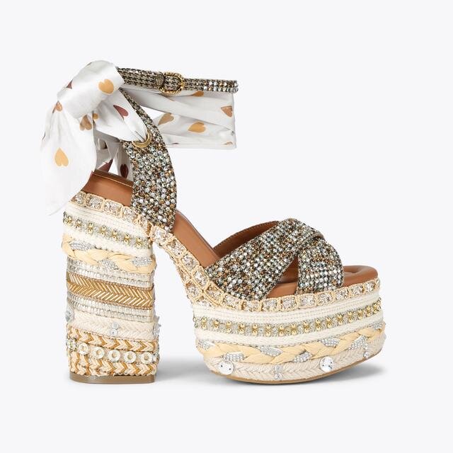 Chelsea Scarf Platform Heel Chelsea Scarf Platform Heel