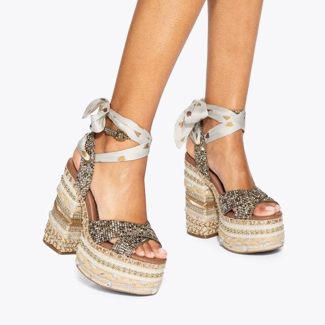 Chelsea Scarf Platform Heel Chelsea Scarf Platform Heel