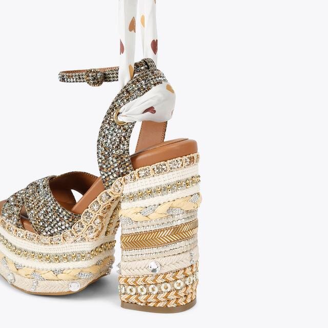 Chelsea Scarf Platform Heel Chelsea Scarf Platform Heel