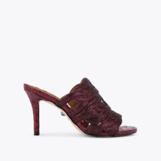 Crystal Chain Heel