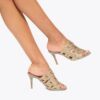 Crystal Chain Heel