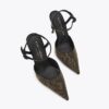 Eagle Point Ankle Strap Heel
