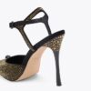 Eagle Point Ankle Strap Heel