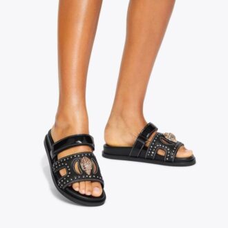 Eagle Stud Cut Out Sandal Eagle Stud Cut Out Sandal
