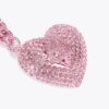 Heart Crystal Keyring Heart Crystal Keyring