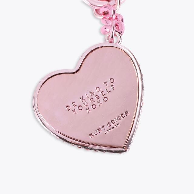 Heart Crystal Keyring Heart Crystal Keyring