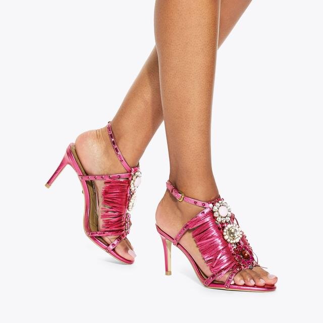 Jewel Fringe Sandal Jewel Fringe Sandal