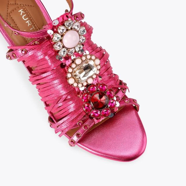 Jewel Fringe Sandal Jewel Fringe Sandal