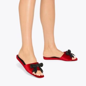 Kensington Bow Flat Sandal