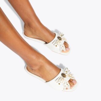 Kensington Bow Flat Sandal