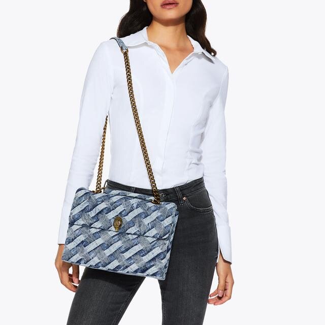 Large Denim Kensington Bag Large Denim Kensington Bag