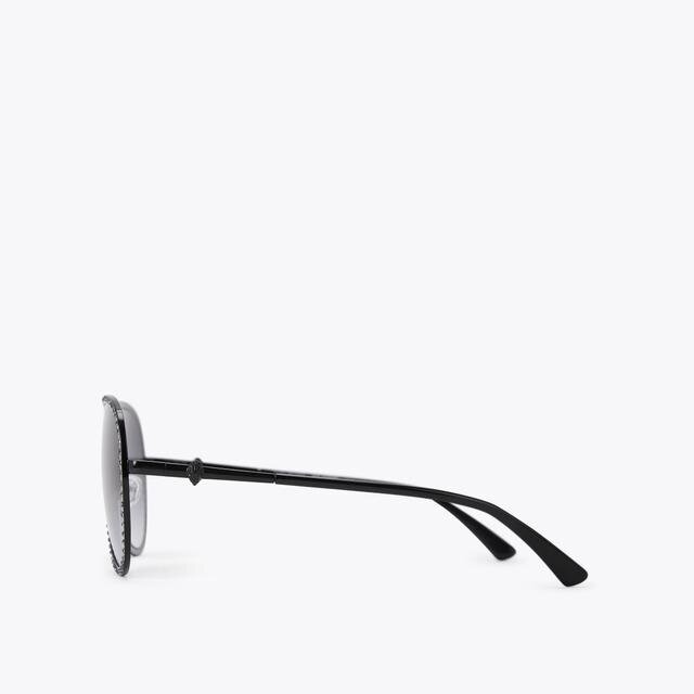 Large Shoreditch Crystal Aviator Sunglasses Large Shoreditch Crystal Aviator Sunglasses