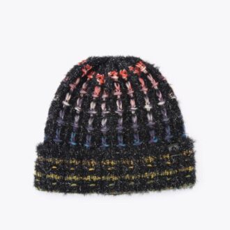 Lurex Knit Beanie