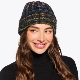 Lurex Knit Beanie