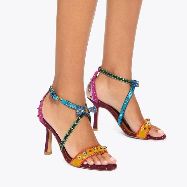 Mini Bow Eyelet Heel Mini Bow Eyelet Heel