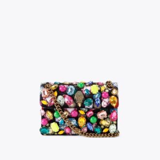 Mini Velvet Kensington Bag