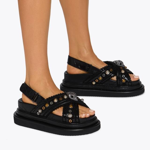 Orson Cross Scallop Sandal Orson Cross Scallop Sandal