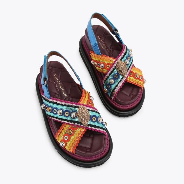 Orson Cross Scallop Sandal Orson Cross Scallop Sandal