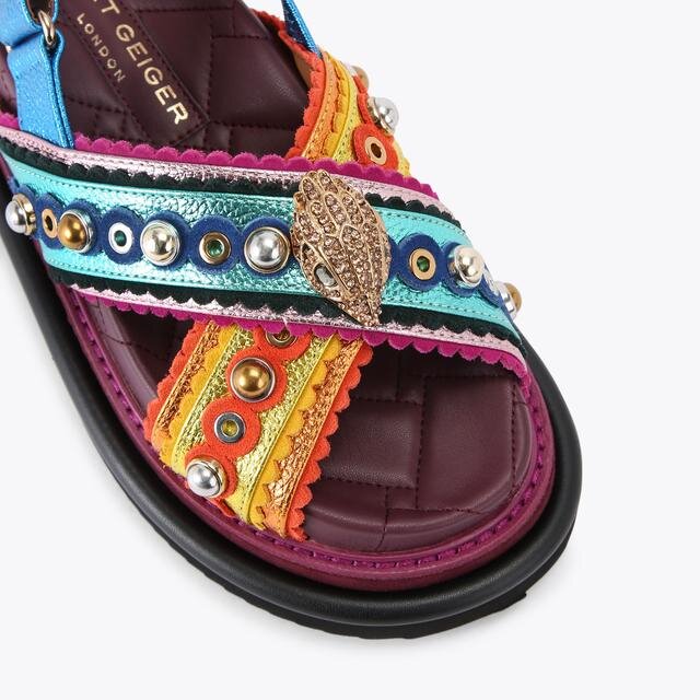 Orson Cross Scallop Sandal Orson Cross Scallop Sandal