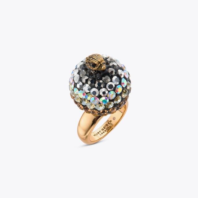 Pave Bubble Ring Pave Bubble Ring