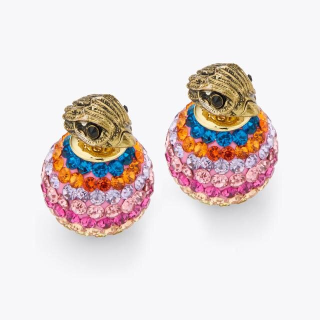 Pave Bubble Stud Earrings Pave Bubble Stud Earrings