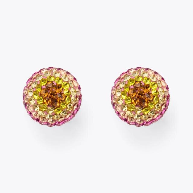 Pave Bubble Stud Earrings Pave Bubble Stud Earrings