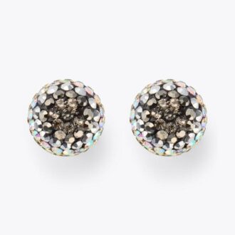 Pave Bubble Stud Earrings