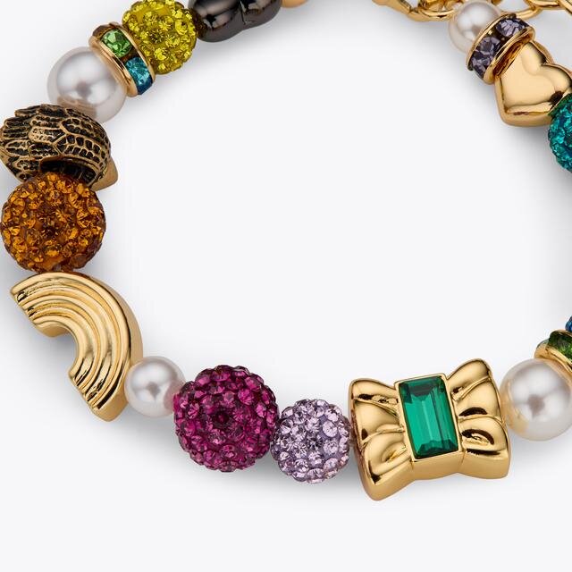 Pave Charm Bracelet Pave Charm Bracelet