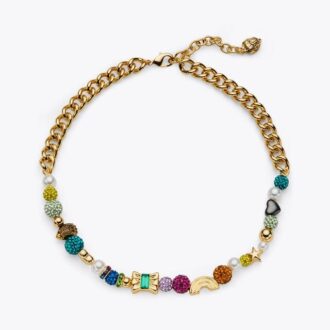 Pave Charm Necklace