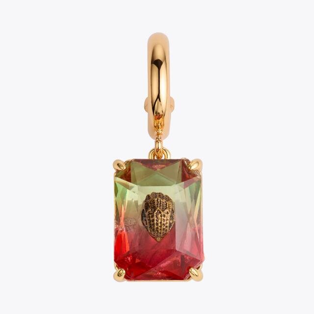 Pave Strawberry Huggie Earrings Pave Strawberry Huggie Earrings