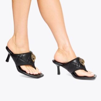 Puff Heel Sandal