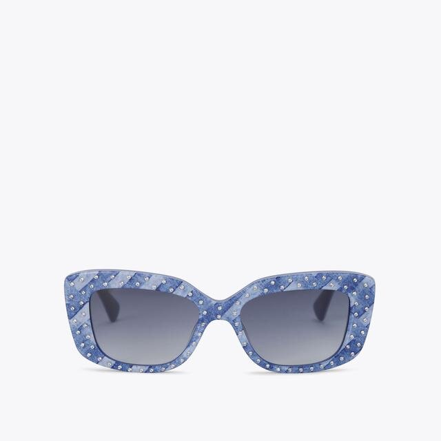 Shoreditch Gem Rectangle Sunglasses Shoreditch Gem Rectangle Sunglasses