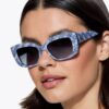 Shoreditch Gem Rectangle Sunglasses Shoreditch Gem Rectangle Sunglasses