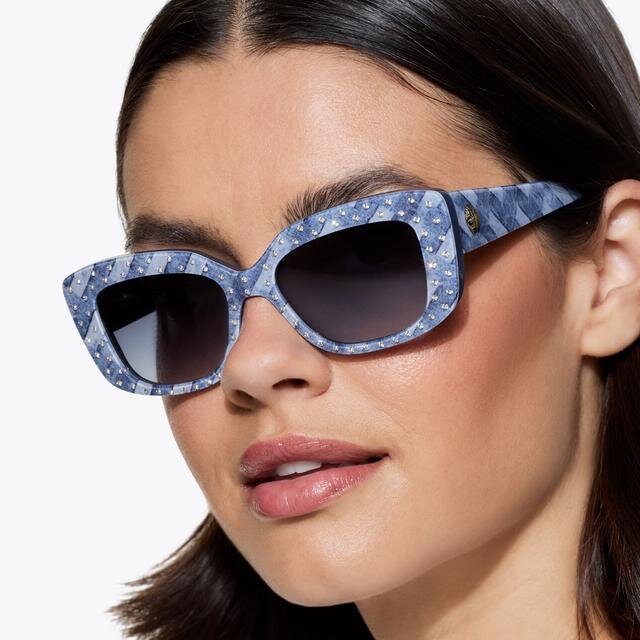 Shoreditch Gem Rectangle Sunglasses Shoreditch Gem Rectangle Sunglasses
