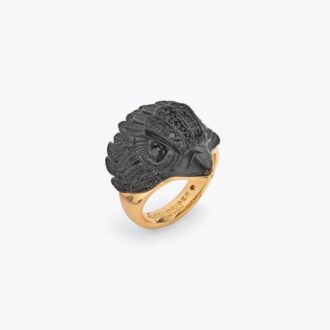 Small Pave Eagle Ring Small Pave Eagle Ring