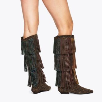 Western Fringe Pull on Boot Western Fringe Pull on Boot